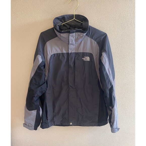 The North Face Mens Sz S Black and Gray Hyvent Winter Jacket Snow Skiing Warm - Picture 2 of 13